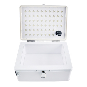 Scatola Antiesplosione per Batterie al Litio, per Ricarica e Conservazione di Modelli RC LiPo, Contenitore di Sicurezza in Acciaio Ventilato S M XL XXL - Product Image 1