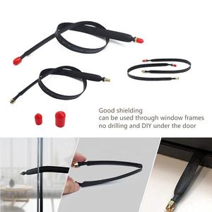 Câble coaxial <span class=keywords><strong>plat</strong></span> LMR100 avec connecteur personnalisé Câbles <span class=keywords><strong>d</strong></span>'<span class=keywords><strong>antenne</strong></span> Fenêtre Porte Câble <span class=keywords><strong>plat</strong></span> Étanche Externe - Product Image 4