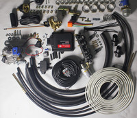 Kit de Conversión GLP para Coche Estilo ECU AEB MP48 Nuevo para Motor de 4 Cilindros Equipo de Conversión de Gasolina a Gas