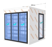 Pièces de rechange OEM personnalisées pour portes vitrées de chambres froides et congélateurs