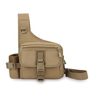 Sac bandoulière d'extérieur multifonctionnel, style camouflage tendance urbaine pour hommes - Product Image 5