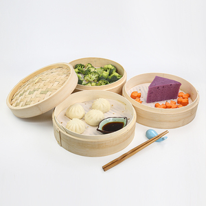 Vente chaude Acier Inoxydable Bambou Riz Vapeur Pot Usine Directe Ustensiles De Cuisine pour Gaz et Induction Poêles pour La Maison et <span class=keywords><strong>Dim</strong></span> <span class=keywords><strong>Sum</strong></span> - Product Image 5