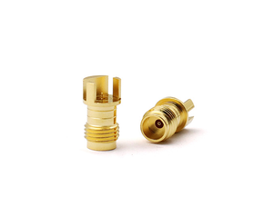 Adaptador de precisión de conectores de 1.0 mm, hembra de 1.0 a hembra de 1.85 - Product Image 3