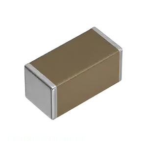 ตัวเก็บประจุเซรามิกสำหรับ C3216X6S1E226M160AC 22 UF 1206 (3216เมตริก) CAP 22 uF 25V X6S 1206 - Product Image 1