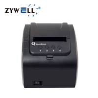 Imprimante de numéro de file d'attente ZYWELL imprimante de reçu thermique 80mm pour imprimante de billets de file d'attente d'ordinateur