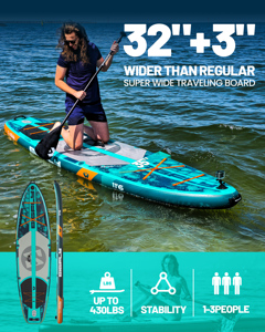 Planche <span class=keywords><strong>de</strong></span> paddle gonflable personnalisée OEM en gros pour la pêche et le surf (SUP) - Product Image 5