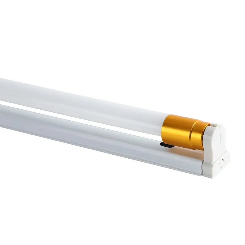Fabrikdirekt 2FT 4FT Beleuchtung Led-Rohre Gehäuse Fluoreszenzlampe 5W 10W 14W 16W 18W integriertes T5 Led-Rohrlicht