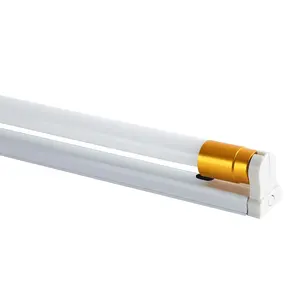 Fabbrica diretta 2FT 4FT illuminazione tubi Led alloggiamento dispositivo fluorescente 5W 10W 14W 16W 18W integrato T5 tubo di luce