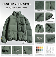 Veste d'hiver matelassée imperméable pour homme, coupe classique, avec logo sur le devant, fermeture éclair, rembourrage en duvet, taille plus, pour usage extérieur, en polyester