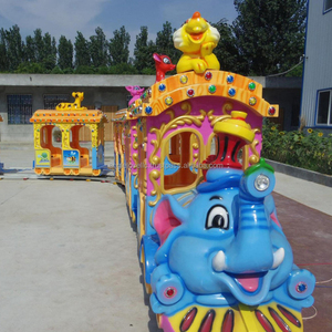 Amusant éléphant thème piste Train personnalisé enfants en plein air piste Train équipement de divertissement électrique en vente - Product Image 3