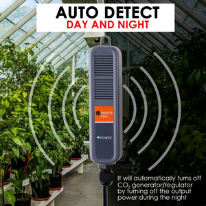 Controlador de CO2 para Invernadero con Sensor Remoto de 4.5m y Modo Automático Día/Noche |   Para Cuartos de Cultivo, Granjas Interiores y Cultivo Doméstico (OEM) - Product Image 5