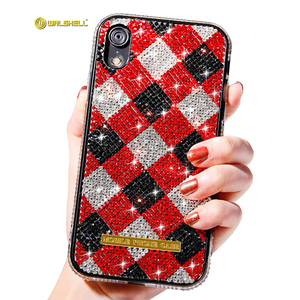 Nuovi Prodotti 2019: Cover <span class=keywords><strong>per</strong></span> iPhone XS MAX con Design Unico 'Shock Eyes' <span class=keywords><strong>per</strong></span> Donna e Ragazza, Motivo a Griglia - Product Image 5