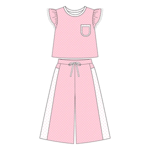 Conjunto de Ropa para Bebé de Diseño Nuevo, Conjuntos de Ropa para Niñas con Puntos Coloridos - Product Image 3