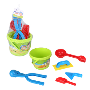 Fabricant de boules de <span class=keywords><strong>neige</strong></span> bébé plage jouets sable ensemble pour enfants <span class=keywords><strong>neige</strong></span> jouet moule Kits extérieur été hiver jouet avec seau - Product Image 6