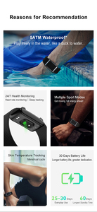 Bracelet de suivi d'activité sportive intelligent Y25 sans écran, avec enregistrement des <span class=keywords><strong>calories</strong></span>, moniteur de température et de SpO2 - Product Image 6