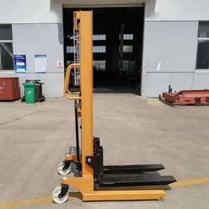 Hướng dẫn sử dụng tay Pallet <span class=keywords><strong>Stacker</strong></span> thủy lực nâng lên straddle đạt nâng xe tải xe nâng - Product Image 2