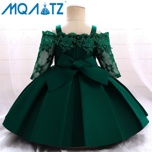 <span class=keywords><strong>Robe</strong></span> de soirée verte pour bébés filles MQATZ, motif floral brodé, <span class=keywords><strong>robe</strong></span> de bal mignonne, idéale pour les fêtes, les bals de promo et les mariages, L5083XZ - Product Image 3
