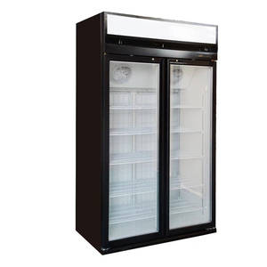 Cửa kính thương mại siêu thị dọc Nhà hàng bia chai hiển thị mát máy làm lạnh đồ uống Showcase lạnh thẳng đứng tủ lạnh - Product Image 5