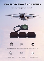 Kit de filtre pour drone DJI personnalisé ND 16 ND32 ND64 /CPL/UV/VND/filtre ND-PL pour accessoires de caméra pour drones DJI Mini 3 Pro