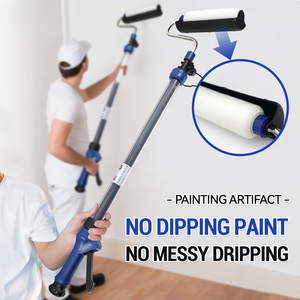 <span class=keywords><strong>Rodillo</strong></span> de <span class=keywords><strong>Pintura</strong></span> Autocebante para Trabajos de Construcción, <span class=keywords><strong>Pintura</strong></span> de <span class=keywords><strong>Paredes</strong></span> Interiores, Suministro Automático de <span class=keywords><strong>Pintura</strong></span>, Acabado Liso, Herramienta de Renovación - Product Image 2