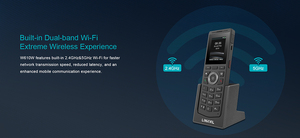 Téléphone IP fixe de bureau à domicile Wi-Fi 6 W620W, téléphone fixe sans fil, Wi-Fi <span class=keywords><strong>VoIP</strong></span> SIP - Product Image 4