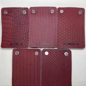 Cuero Sintético <span class=keywords><strong>de</strong></span> PVC Suave, <span class=keywords><strong>de</strong></span> Doble Tono, con Textura 3D, Agradable al Tacto, para Tapicería <span class=keywords><strong>de</strong></span> Muebles y Manualidades - Product Image 1