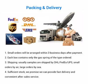 SINGSAM Vérins à gaz robustes SS15/SS18/SS22, force <span class=keywords><strong>de</strong></span> support 90-100 lbs, en acier inoxydable résistant à la corrosion/à la rouille pour - Product Image 6