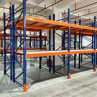Système de rayonnage industriel robuste pour palettes, étagères personnalisées pour entrepôt et garage 7