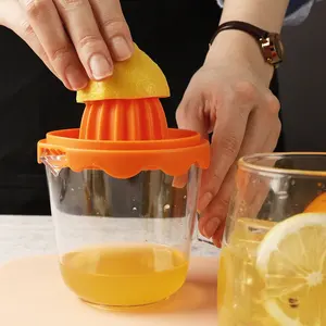 Espremedor de suco citrino de plástico, chaleira de cozinha para uso doméstico