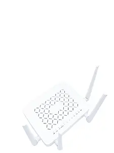 Coque d'antenne externe SC APC en plastique fonctionne sur tous les OLT 4GE 1POT double bande Wifi 2.4G/5G RJ45 /RJ11 Port 12V-1.5A Carton blanc