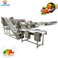 Laveuse de légumes à vortex pour laitue, chou, salade et autres matières premières destinées à la préparation en cuisine centralisée