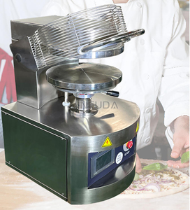 Presse à pâtisserie électrique commerciale, machine à faire des bases de pizza de 15 pouces - Product Image 4