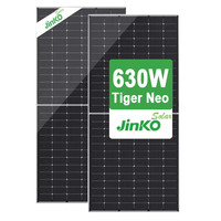 Panel Surya JINKO Tiger Neo 630W MONO FACIAL MODULE dengan Perjanjian Jaminan Kualitas di Timur Tengah Pv Module