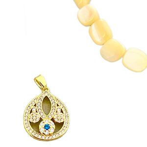 Colgante en Forma de Lágrima con Incrustaciones de Circonio, Engaste de Puntas, Joyería para Uso Diario de Mujer, Colgante Individual - Product Image 4