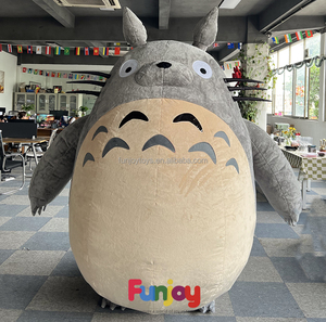 Personaje de dibujos animados inflable <span class=keywords><strong>Totoro</strong></span> mascota <span class=keywords><strong>disfraz</strong></span> gato en movimiento mascota <span class=keywords><strong>disfraz</strong></span> adulto traje para la venta - Product Image 4