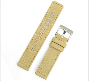 Correa de reloj de nailon con diseño de cliente, liberación rápida, 22MM, 20MM, apta para relojes universales, correas de reloj de lona transpirables - Product Image 5