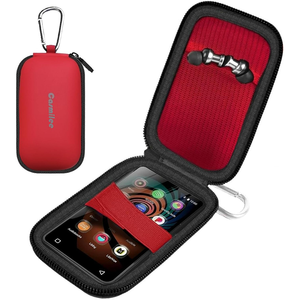 Étui rigide en EVA imperméable et antichoc, logo personnalisé acceptable, sac de protection pour lecteur MP3 MP4 - Product Image 1