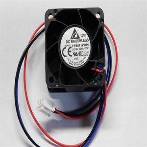 Produk Baru Asli Stok Baru Siap Kirim FFB0412VHNT7KwbrT 12V 024A 40x40x28mm Kotak Suku Cadang OEM 3 Kabel PLC - Product Image 1