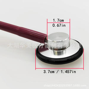 Multi-Color Aluminum Simulated <b>Stethoscope</b> for Children for Doctor <b>Toys</b> Direct From Factory for Foreign Trade & E-Commerce - Product Image 3