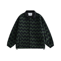 2024 automne plus récent décontracté hommes veste contraste couleur rayé sens du Design amoureux veste manteau veste pour hommes Streetwear