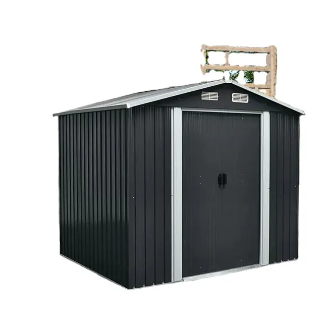 Steel disassemble small storage shed living room