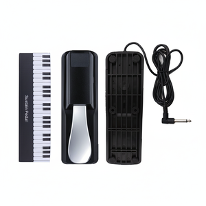 Pédale de sustain universelle pour piano, interrupteur au pied pour clavier numérique, accessoires pour orgue électronique et synthétiseur MIDI, portable et durable - Product Image 1