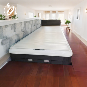 Couverture de <span class=keywords><strong>piscine</strong></span> automatique électrique en aluminium léger Water Crown, protection durable <span class=keywords><strong>pour</strong></span> spa, accessoire <span class=keywords><strong>pour</strong></span> <span class=keywords><strong>piscine</strong></span> - Product Image 2