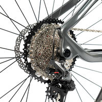 Vélo de montagne électrique EM8 500W à moteur central en fibre de carbone, batterie au lithium 48V14Ah, autonomie de 135 km, moteur de moyeu, étanche