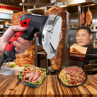 Couteau à viande turque électrique commercial Fajiduo avec lame en acier inoxydable 110-220V