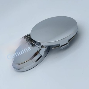 Cache-moyeu de roue universel pour modification automobile, en forme de croix, pour le marché international, finition brillante, 60mm, en ABS - Product Image 2