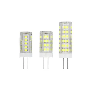 Bombilla LED G4 de alta calidad, paquete personalizado, Base de 4 pines, 3W, 4W, 5W, 6W, 12 voltios, 10w, G4
