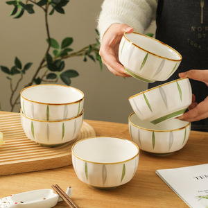 Newell Groothandel Hete Verkopende Kom Nieuwe Knappe Creatieve Servies Keramische Rijstkom - Product Image 2