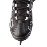Chaussures de hockey sur glace pour hommes de la marque HEAD, modèle Raptor gris, en tissu PVC et coton, avec lame en acier inoxydable, respirantes et ultralégères