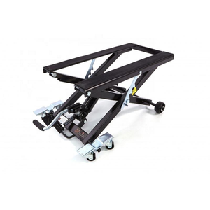 OEM 500KG 1100LB Stahl Pneumatisch-Hydraulischer Motorradheber, CE-Zertifizierter Scherenheber, Auto-Reparatur Lufthebebühne - Product Image 1